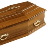 Solid Walnut Italian Coffin
