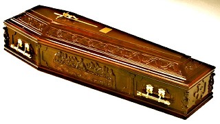 Italian Last Supper Coffin