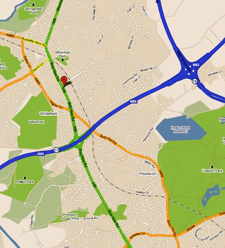 Map of Local Area