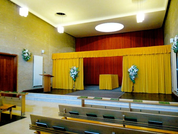 Blackley Crematorium Chapel Interior