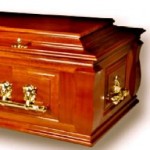 The Canterbury Casket Solid Mahogany Traditional Casket