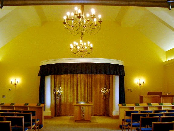 East Lancashire Crematorium Chapel Interior