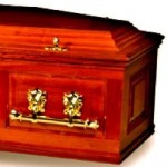 The Salisbury Coffin Solid Mahogany Traditional Coffin