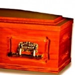 The Warwick Coffin Oak Veneered Paulownia Timber Traditional Coffin