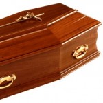 Solid Mahogany Italian Coffin