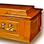 The Westminster Casket Solid Oak Traditional Casket