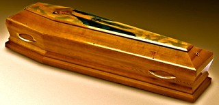 La Rosa Mystica Italian Coffin