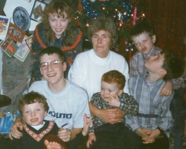Margery family Family photo with Margery