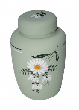Cornstarch ashes urn Manchester photo an a cornstarch ashes Urn in Manchester