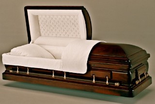 The Batesville Premier Mahogany Casket Solid Mahogany American Casket