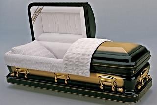 The Batesville Classic Gold Casket 48 oz Bronze American Casket